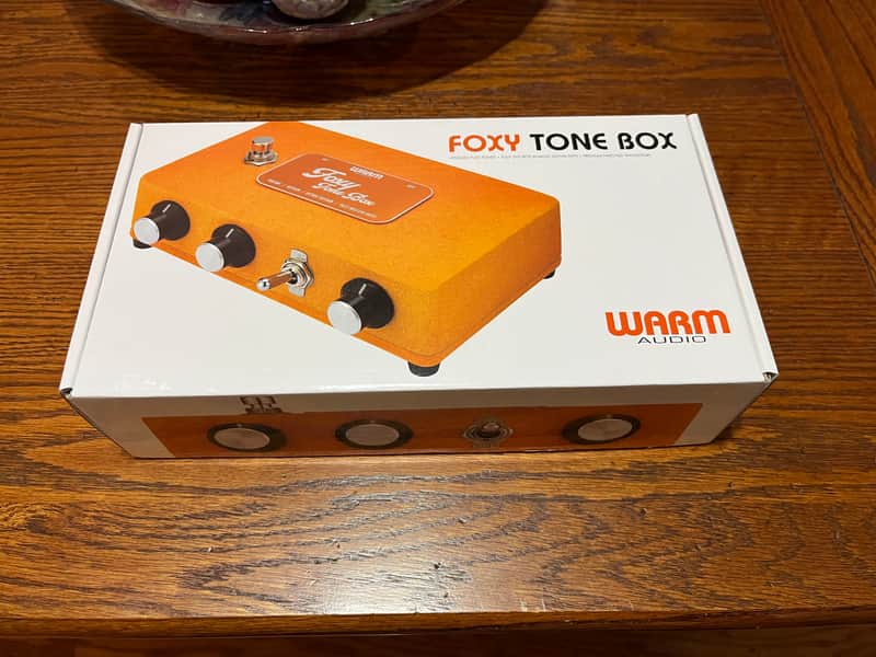 Warm Audio Foxy Tone Box 2020 - Orange - Brand New In Box image 1
