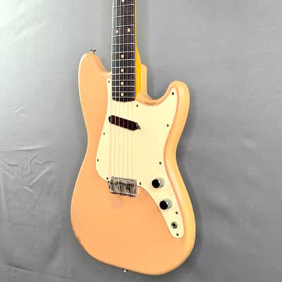 Fender Musicmaster *Clay Dot, Slab Board* 1960 - Desert Sand image 7