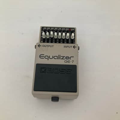 BOSS イコライザーEqualizer GE-7 Boss GE-7 Graphic EQ 1981 - 1992 Made In Japan | Reverb