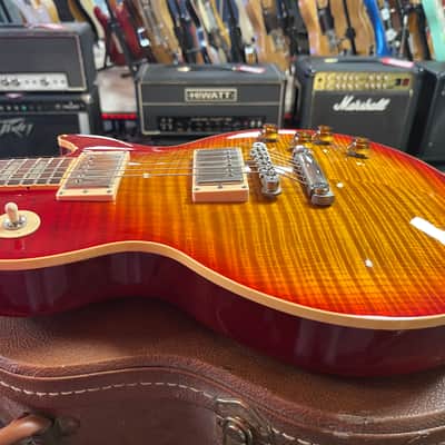 Gibson Custom Shop Historic Collection '59 Les Paul Standard Flametop Reissue 1992 Heritage Cherry Sunburst image 10