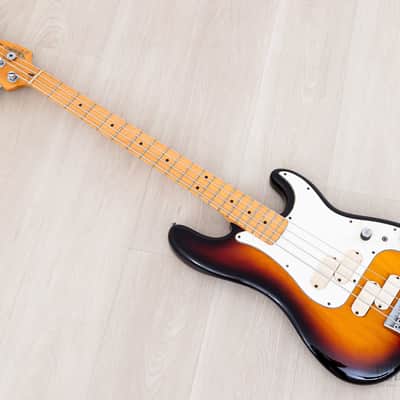 1983 Fender Precision Bass Elite II Sunburst, 100% Original w/ Case image 12