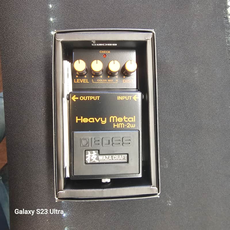 Boss Waza Craft Heavy Metal HM 2W image 1