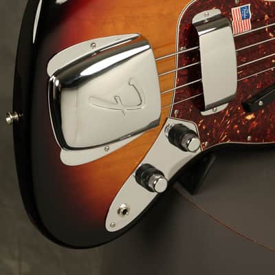 2012 Fender American Vintage '62 Jazz Bass reissue Sunburst image 12