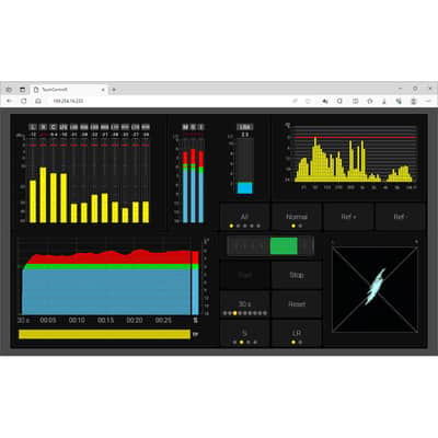 RTW Touchcontrol 5 Dante Stereo/Immersive Metering & Monitor Controller image 8