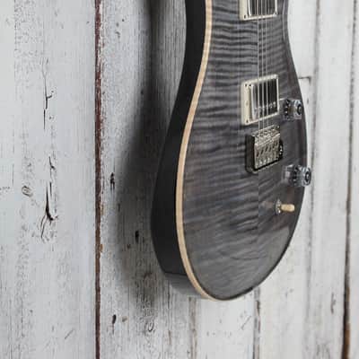 PRS CE 22 LTD Electric Guitar Flame Maple Top Faded Gray Black with Gig Bag image 9