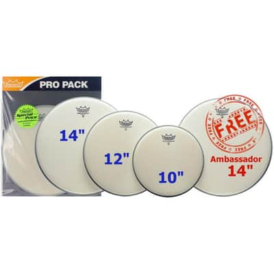 Remo Pack de peau Rémo ambassador 10", 12", 14" image 2
