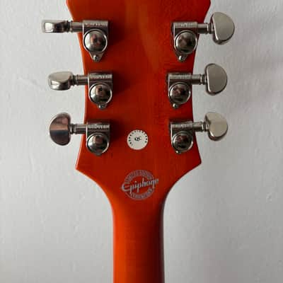 Epiphone Emperor Swingster with Rosewood Fretboard 2014 - 2019 - Sunrise Orange image 6