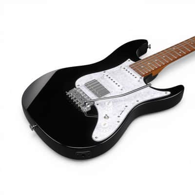Ibanez AZ22S2BK AZ Standard 6-String Electric Guitar - Black - Roasted Maple Neck, HSS Pickups, dyna-MIX9 image 6