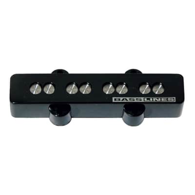 Seymour Duncan SSJB-3N BLK Quarter Pound Jazz Bass Neck black 2-phase - Bass Pickup image 1