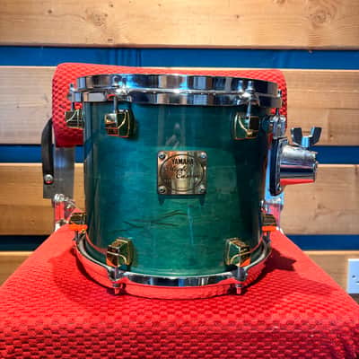 Yamaha Maple Custom Drum Set in Emerald Green image 7