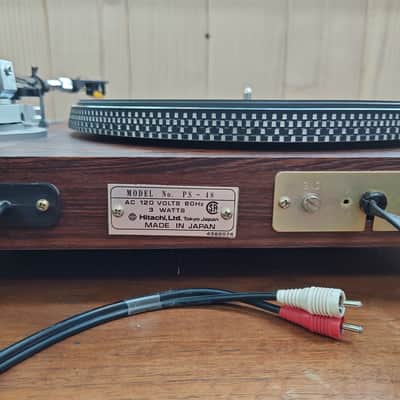 Hitachi PS-48 1976-1978 - Zebra / Walnut wood image 10