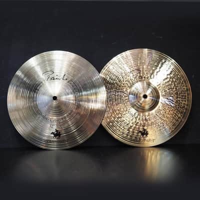 PAiSTe USED ​​Signature The Paiste Line Combo Crisp HiHat ''Rhythmatist'' pair [Top:940g/Bottom:1120g] image 1