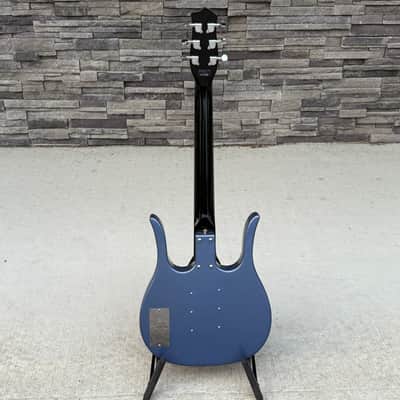 Danelectro 58 Longhorn Electric Guitar, 3 Pickups, Too Blue image 7