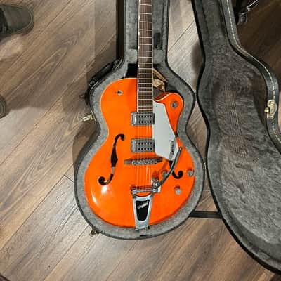 Gretsch electromatic Hollow Body 2004 - orange image 16
