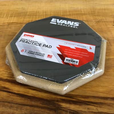 Evans Real Feel 6" 2-Sided Practice Pad image 3