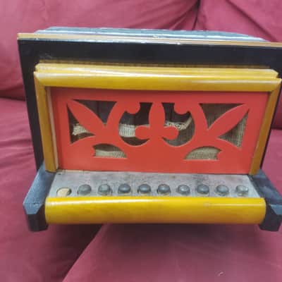 Hand Made Saratovskaya Garmonika Russian Button Accordion Made by Gypsys image 4