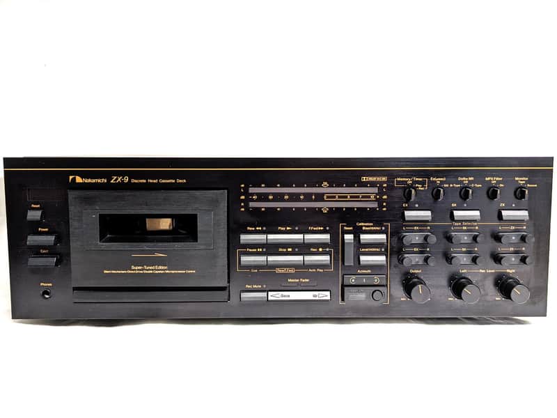 Near Mint Nakamichi ZX-9, Serviced & Tested, 3 Months | Reverb