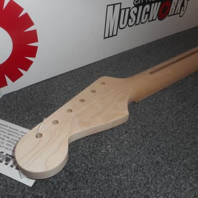 Allparts Fender Licensed Strat Replacement Neck, Chunky Maple - #SMO-FAT image 5