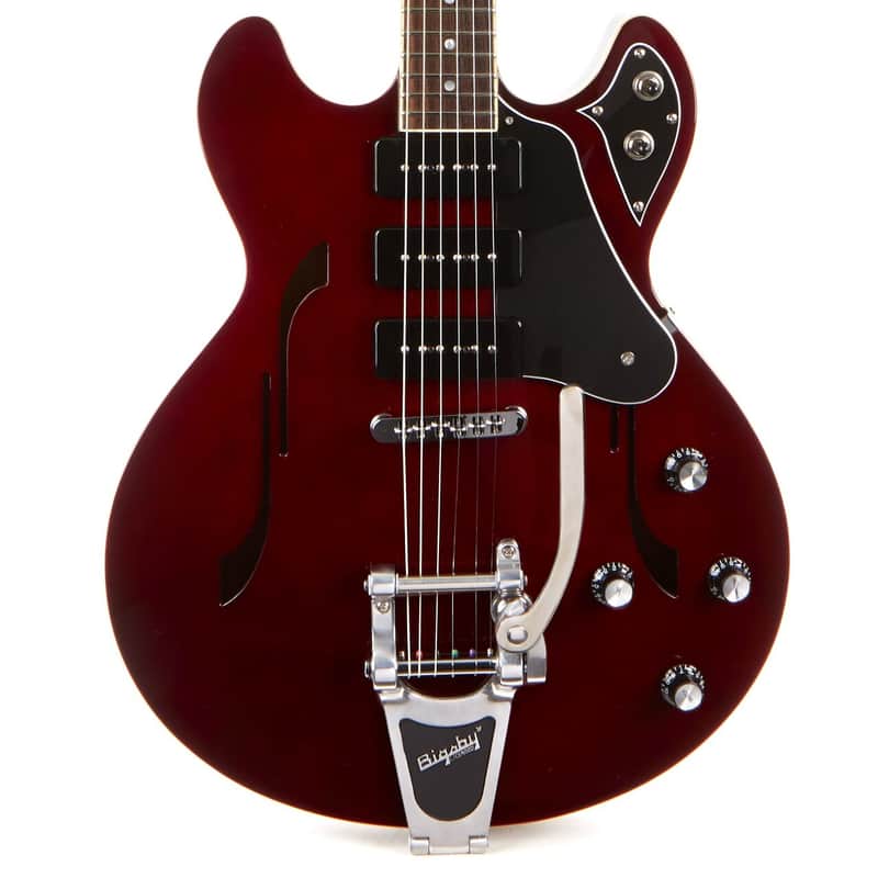 Used Yamaha SA503 TVL Troy Van Leeuwen Signature Electric Guitar Cherry image 1