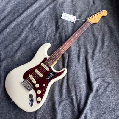 Fender American Professional II Stratocaster Rosewood RW 2021 Olympic White US210083681 image 3