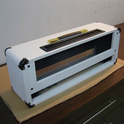 Marshall JCM800 2203 2204 JCM900 JCM2000 style Headshell / Gehäuse / Cabinet Amp Shell White image 4