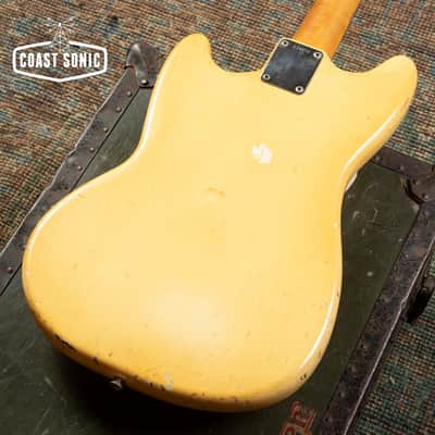 Vintage 1965 Fender Mustang, L Serial, pre-CBS era, w/ original case image 10