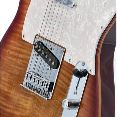 Michael Kelly MK53SCBERO 1953 Flame Maple Top Alder Body Maple Neck 6-String Electric Guitar image 5