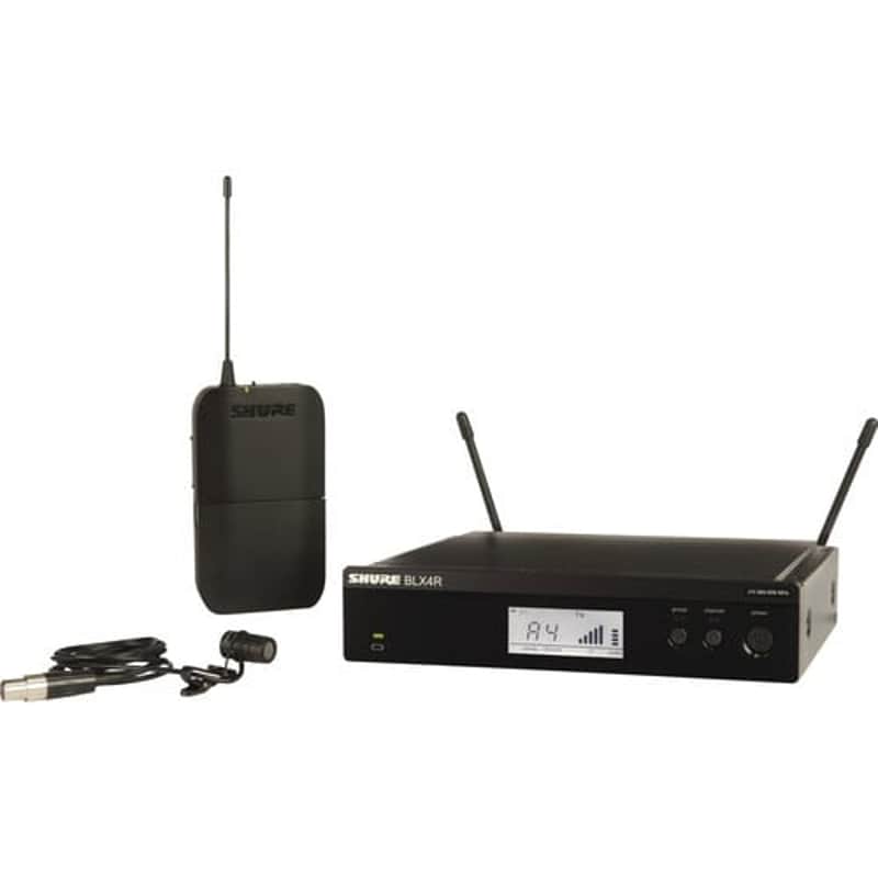 Shure- BLX14R/W85,Rackmount Wireless Cardioid Lavalier Microphone System (H10: 542 to 572 MHz) image 1