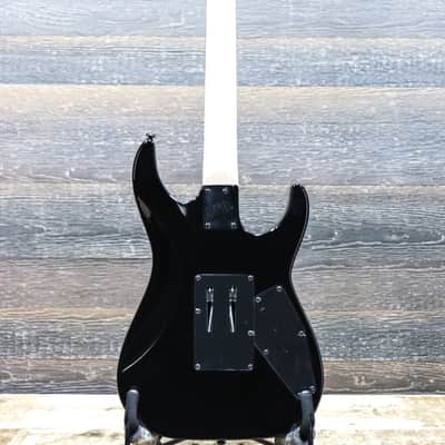 ESP LTD KH-202 LH Kirk Hammett Signature Skull-and-Bones Inlays Black Electric Guitar image 3