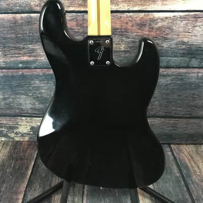 Used Fender Left Handed 1975 Jazz Bass with Case image 11