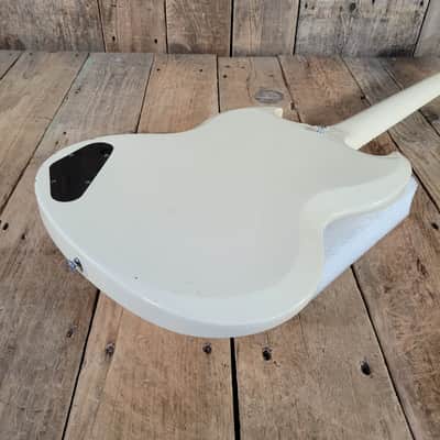 Gibson SG Junior 1965 519 Made in 1965 w/ Original Case Excellent - Polaris White image 16