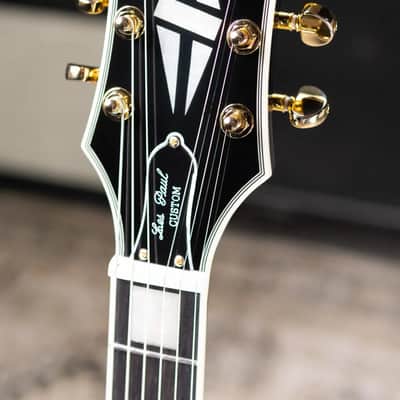 Epiphone Les Paul Custom Electric Guitar - Ebony with Gig Bag image 6