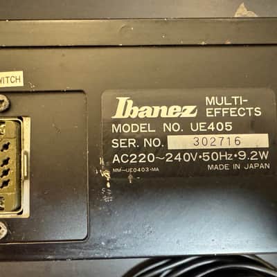 Ibanez UE 405 1980’s, Free shipping to EU, Free SKB case image 16
