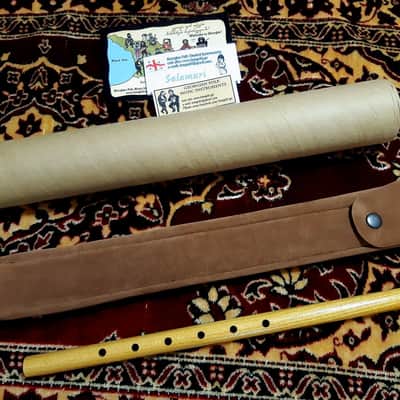Georgian folk music wind instrument | Reed less Salamuri | უენო სალამური image 5
