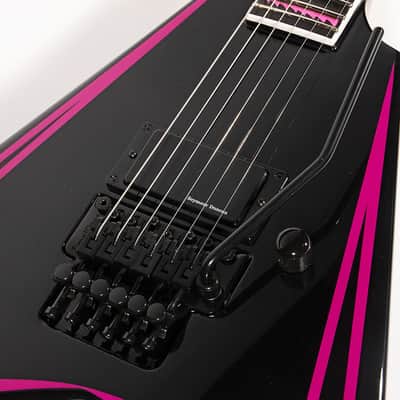 ESP Edwards E-AL-166 Pink Sawtooth Alexi Laiho Signature Electric Guitar image 7