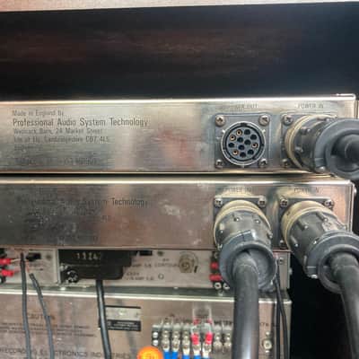 Pair of Neve 31105 Mic Pre/EQ with power supply by PAST image 4