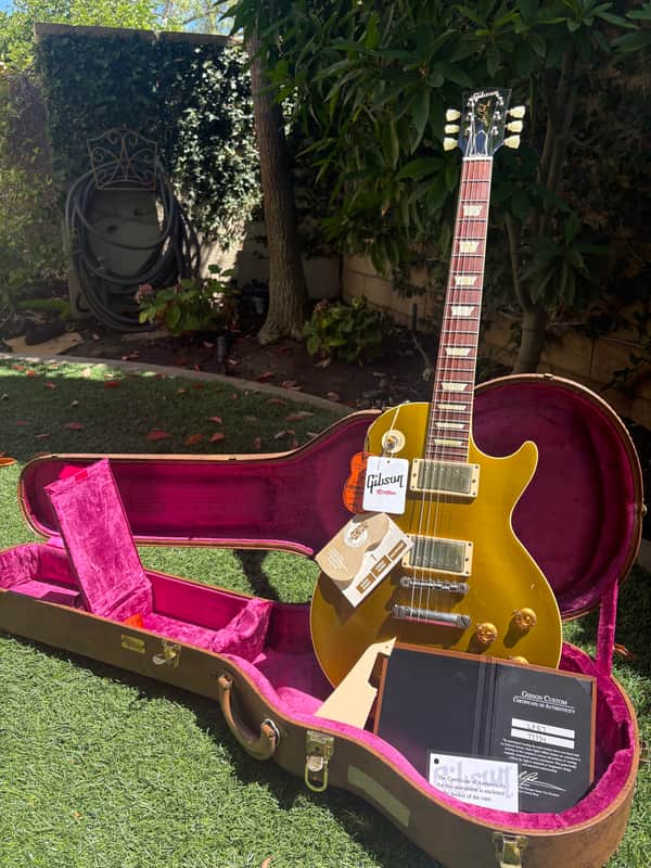 1957 Reissue Gibson Les Paul Custom “R7” - Gold Top image 1