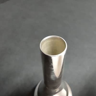 Kellyberg (Helleberg) Tuba Mouthpiece, Silver Plated Brass image 5