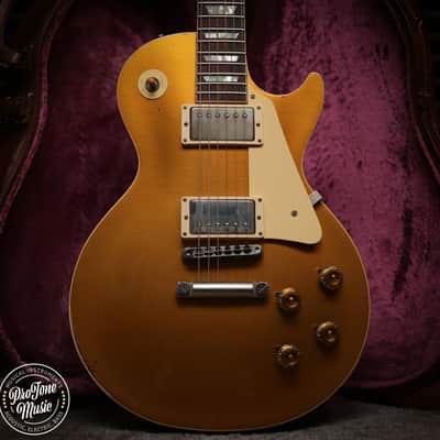 Gibson Les Paul 57' Custom Shop 60th Anniversary Heavy Aged Limited Edition Goldtop image 16