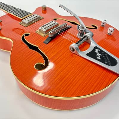Gretsch G6120SSU Brian Setzer Nashville 1993 Orange image 9
