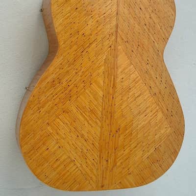 Benkert Match 1974 Natur RARE Germany 74 Vintage / Museum Streichholz Gitarre Partido Cerilla Guitar image 4