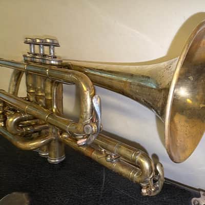 CG Conn Perfected Wonder Cornet 1907 W/ Original Case PLAYER image 12