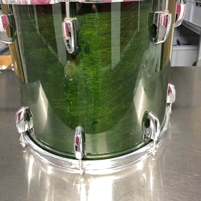 Pearl MMX Masters custom tom 14x12” 1994-96 - Emerald mist image 4