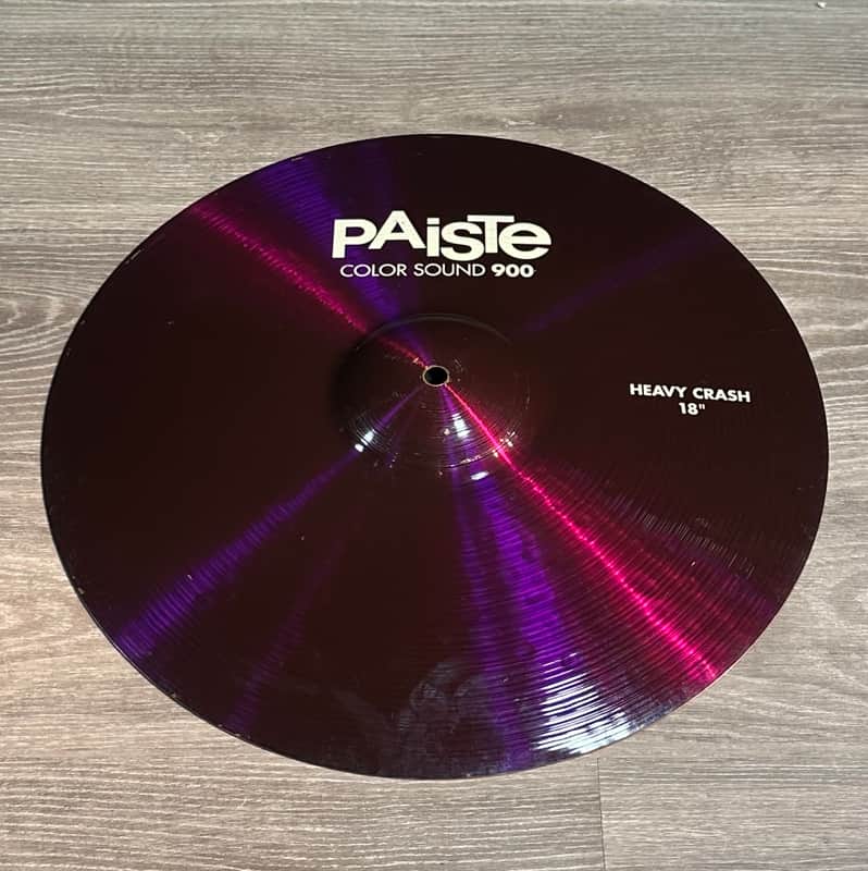 Paiste Colorsound 900 Purple Heavy Crash 18" image 1