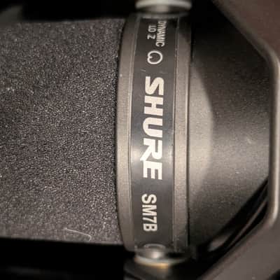 Shure SM7B Cardioid Dynamic Microphone 2001 - Present - Black image 3