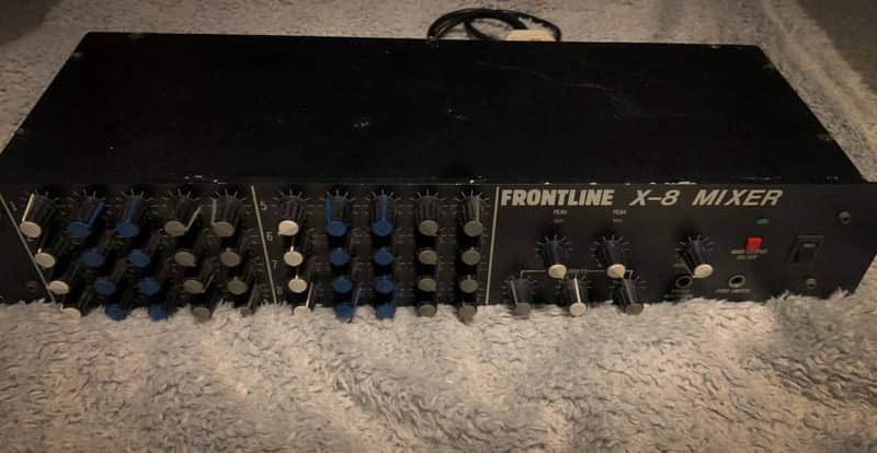 rare Frontline  X8 Mixer - Vintage, Made in Japan, Rackmount Mixer #3 image 1