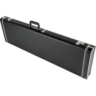 Fender G&G Standard Mustang/Musicmaster/Bronco Bass Hardshell Case, Black with Acrylic Interior. 2016