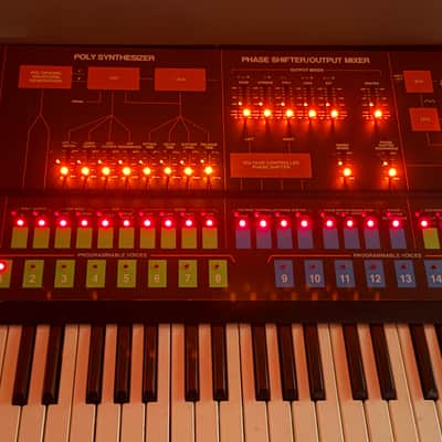 ARP Quadra Rebuilt/LED sliders image 4