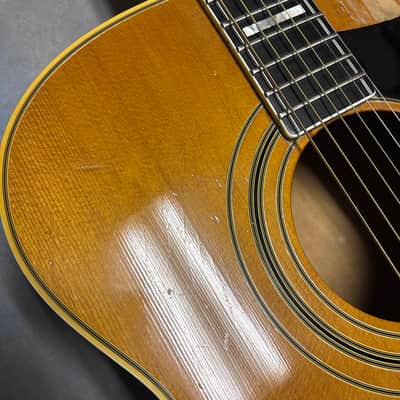 1975 Guild F50 Bld Blonde Jumbo Acoustic w/OHSC image 17