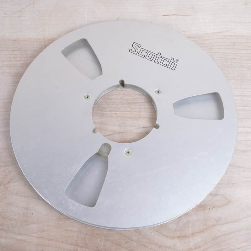 Scotch 10.5" Empty Metal Reel for Reel to Reel Tape Machine image 1